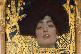 Gustav Klimt, Judith I (detail), Museum Belvedere, Wenen