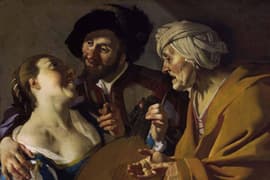 Dirck van Baburen, De koppelaarster, 1622, Museum of Fine Arts, Boston