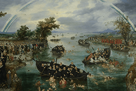 Adriaen Pietersz. van de Venne, De Zielenvisserij, 1614, Rijksmuseum Amsterdam