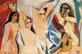 Pablo Picasso, Les Démoiselles d’Avignon, 1907, Museum of Modern Art, New York.
