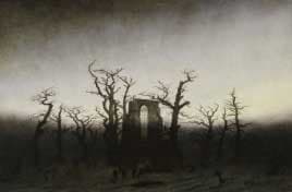 Caspar David Friedrich, Abdij in het eikenbos, 1809-1810, Berlijn, Alte Nationalgalerie