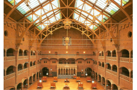Berlage, Beurs, 1898-1903, grote goederenbeurszaal