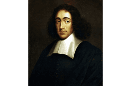 Portret van Benedictus de Spinoza, ca 1665