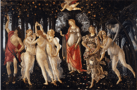 La Primavera, — Sandro Botticelli, 1481 - 1482