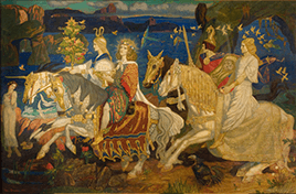 The Riders of the Sidhe, John Duncan, 1911.