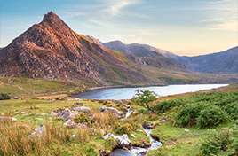 Lynn Ogwen, Snowdonia, Wales.
