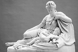 William Henry Rineheart, Leto en haar kinderen, 1874, marmer, Metropolitan Museum, New York