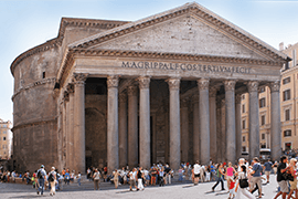 Pantheon, Rome, 125-128. Foto: Roberta Dragan, 2006 (Wikimedia).