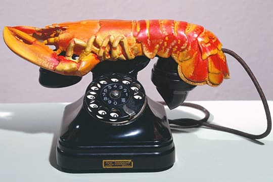Kreeft-telefoon, 1936, Tate Modern, Londen