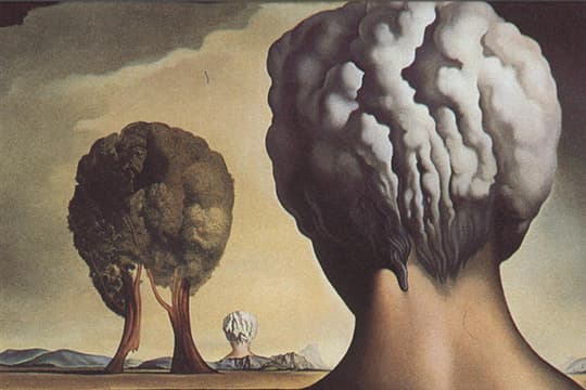 Three Sphinxes Of Bikini, 1947, Salvador Dali
