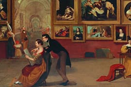 Samuel Morse, Gallery of the Louvre, 1831-1833