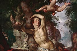 Joachem Wtewael, Het martelaarschap van de heilige Sebastiaan, 1600