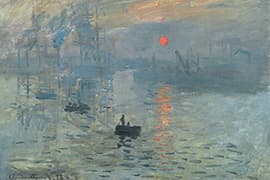 Claude Monet, Soleil Levant, 1872