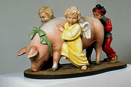Jeff Koons, Ushering in Banality, 1988, Stedelijk Museum (c) Pictoright 2023