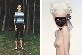 Rineke Dijkstra, Zilvitis, Lithuania, July 28, 2000, Museum MORE ©Rineke Dijkstra — Inez van Lamsweerde, Anastasia, 1994