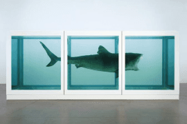 Damien Hirst, The Physical Impossibility of Death in the Mind of Someone Living, 1991. © Damien Hirst and Science Ltd. All rights reserved, DACS 2025 c/o Pictoright Amsterdam, 2025.
