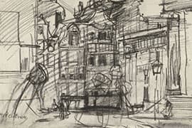 Breitner, Werkzaamheden bij de Oude beurs, z.j. Rijksmuseum, Amsterdam.
