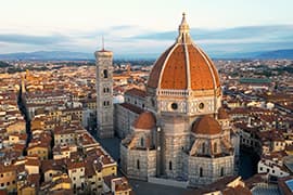 Filippo Brunelleschi, Dom van Florence, 1296-1472. Beeld via Shutterstock. Vunav