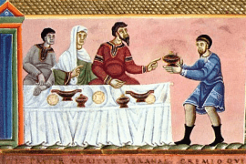 Codex Aureus Epternacensis (detail), ca. 1020-1040, Nürnberg, Germanisches Nationalmuseum