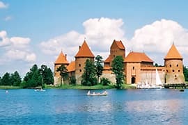 Het kasteel van Trakai