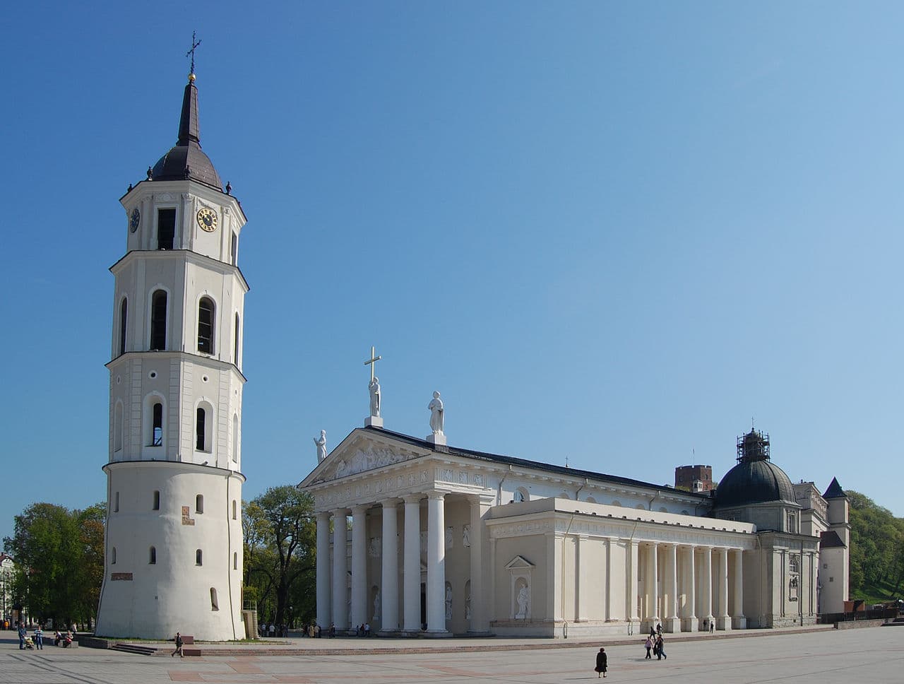 De kathedraal van Vilnius