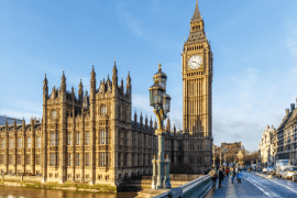 Big Ben, beeld via Shutterstock.