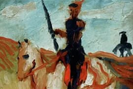 August Macke, Don Quixote, 1912. Privécollectie.