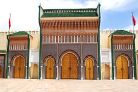Koninklijk Paleis Dar el Makhze van Fez.