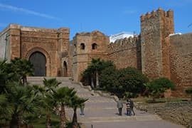 Historische Kasba van de Oudaya's in Rabat.