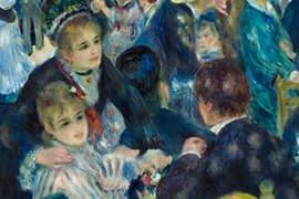 Auguste Renoir (1841-1919),
— Bal du Moulin de la Galette, 1876. Musée d’Orsay, Parijs