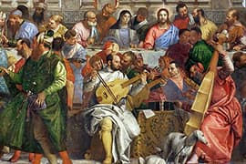 Paolo Veronese, De bruiloft te Kana, tweede helft 16e eeuw.