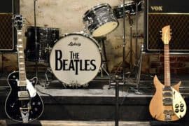 The Beatles stage set-up. Foto credits: Jayssan via Shutterstock