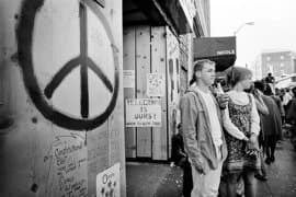 Free Speech Rally Telegraph Ave. Berkeley 1968 (© Jim Marshall Photography)