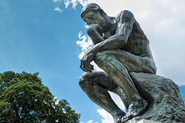 Auguste Rodin, De denker 1881, Singer Museum (Laren)