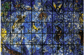 Marc Chagall, "Vrede", 1967, Gebouw Verenigde Naties, New York