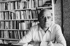 Portret Michel Foucault, Bruno de Mones, ca. 1984