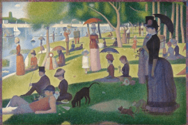 Georges Seurat, Dimanche d'été à la Grande Jatte, 1884-1886, Art Institute of Chicago