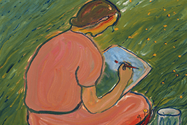 Charlotte Salomon, Gouache uit Leven? of Theater?, 1940-1942 © Stichting Charlotte Salomon