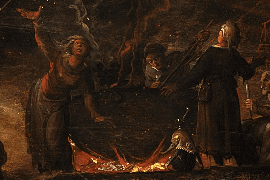 Frans Francken II, Heksenbijeenkomst (detail), 1607, Kunsthistorisches Museum, Wenen