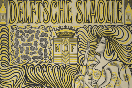 Jan Toorop, Affiche Delftsche Slaolie (detail), 1894, Rijksmuseum Amsterdam