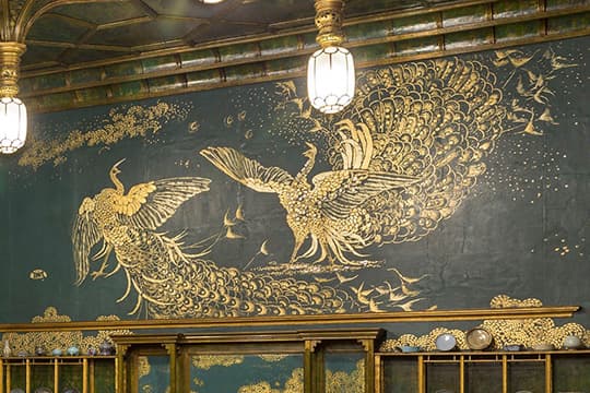 James McNeill Whistler, Harmony in Blue and Gold: The Peacock Room, 1877