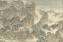 Wang Hui, Ji’nan tot Mount Tai ((De Kangxi keizerlijke inspectie tour, scroll 3), 1698, The Metropolitan Museum of Art, New York