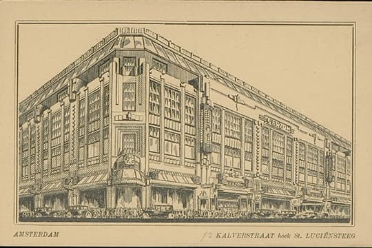 Kalverstraat 66-72, Gerzon, Stadsarchief Amsterdam