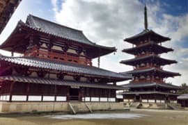 Horyuji Tempel, Japan