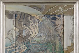 Jan Toorop, Lijnenspel, 1893, Kunstmuseum Den Haag. Foto: Wikimedia.