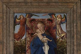 Jan van Eyck, De Madonna bij de fontein, 1439, Koninklijk Museum voor Schone Kunsten, Antwerpen. Foto: Hugo Maertens