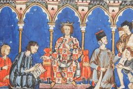 Libro de los Juegos, Alfonso en zijn hof, 1252-1284. Collectie Klooster El Escorial, Madrid.