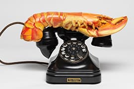 'Lobster Telephone', Schiaparelli x Salvador Dali, 1938