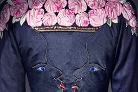 Avondjas, ontworpen door Elsa Schiaparelli en Jean Cocteau, 1937, Londen (Foto: Emil Larsson ©)
