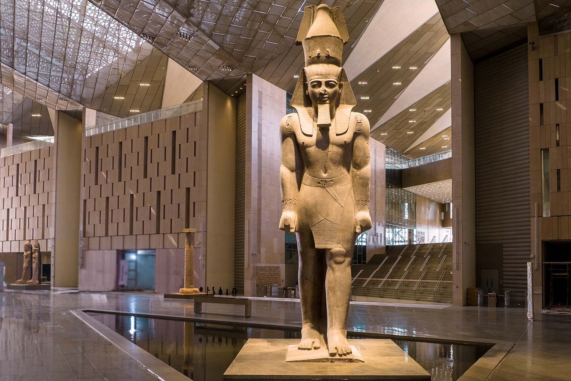 Ramses II, Grand Egyptian Museum in Gizeh, Cairo